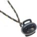 Hole Cord Lock Stopper spring buckle Cord Locks Toggles 50pcs/pack 2 Holes&Webbing Hole Cord Lock Stopper Plastic Toggle Clip Black(22x20cm hole spacing is 4mm) 22x20cm hole spacing is 4mm Black - Buy Online on GoSupps.com