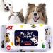 Petjanicahome wet wipes for pets dog cat wet cloth hypoallergenes organic cleaning towels for body paws ear face - fragrant hypoallergene natural (1 pack / 100 pieces)
