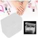 Yosoo 2 Grids Nail Art Cotton Pads Organizer Storage Box (2 Pcs) - Efficient & Stylish Solution for Nail Care - Buy Online on GoSupps.com