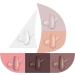 Aokitec Gel Nail Polish Kit 6x7.5ml Gel Polish Set Soak Off Nail Gel Polish Set Gel Nail Manicure Kit French Manicure Kit for Home DIY Gifts for Women Honeymoon Travel - Buy Online on GoSupps.com