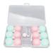 6-Part Contact Lens Case with Tweezers & Applicator - Compact Portable & Lightweight for Travel - Buy Online on GoSupps.com