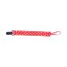 Universal Leash Holder & Pacifier Holder - Non-Toxic Safe & Foldable for Home (Red Dot) | Shop Internationally - Buy Online on GoSupps.com