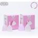 Irisana Menstrual Cup Pack of 2 - Size L - Pink & Transparent - Surgical Silicone - Compatible with IUP - Iriscup Model - International Shipping Available - Buy Online on GoSupps.com