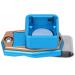 VGEBY Chalk Holder with Magnetic Clip Portable Mini Magnetic Billiard Chalk Case with Fixed Clip Pool Snooker Accessory Blue