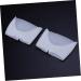 FOMIYES 2 Pair Forefoot Cushion Toe Covers - Comfort & Support with Holes - Ideal for Shoe Separation - White M - Buy Online on GoSupps.com