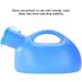 Portable 2000ml Male Urinal Bottle with Lid - Outdoor Urine Container | Blue | International Shipping - Buy Online on GoSupps.com