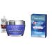 Olay Regenerist Retinol 24 MAX Night Face Cream Fragrance Free (1.7 Oz) + Travel Size Whip Moisturizer and Crest 3D Vivid Plus Teeth Whitening Kit Individual Basic Flavorless Whitestrips (24 Count)