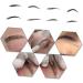 Outanaya Coffee Cup Pigment and Manual Positioning Pencil Pen Dark Rings Eyebrow Kit Skin Ruler Three-point - Buy Online on GoSupps.com