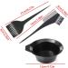 Hair Dye Coloring Set Hair Dye Comb Brush with Mixing Bowl Hair Coloring Applicator Comb Set DIY Salon Tool - Buy Online on GoSupps.com