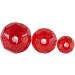 Carolina & Texas Rig Pearls - Glass Beads for Finesse Fishing Bullet Weight Stoppers & Pressure Accessories - 8mm Red for Perch & Pikeperch - Buy Online on GoSupps.com