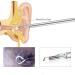 Jiusion 9PCS Metal Ear Spoon Set for Otoscope - Spiral Ear Pick for Adults & Children - Buy Online on GoSupps.com