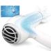 2200W Professional Hairdryer Hair Dryer Salon Hairdryer Ionic Blow Dryer Powerful Fast Drying 3 Heat 2 Speed 1 Cold Wind Button 2 Nozzles and 1 Diffuser Constant Temperature Less Hair Damage - Buy Online on GoSupps.com