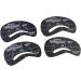 Outanaya 24pcs 6 Sets Eyebrow Grooming Stencil Eyebrows Shape Eyebrow Stencil Template Tool Auxiliary Unibrow - Buy Online on GoSupps.com