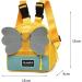 FUNAT Dog Backpack Harness - Self-Carrier with Leash for Small Dogs - Mini Carrier in White - Buy Online on GoSupps.com