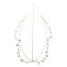 Missgrace Metal Chain Headband with Tassel Pearl Detail | Hair Accessory - Buy Online on GoSupps.com