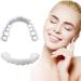 BGZ Cosmetic Dentures - Perfect Smile Teeth Veneers | Snap-On Instant Flawless Smile (2 Top & 2 Lower) - Buy Online on GoSupps.com