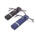 Kokobin 2 Stueck Reading glasses with ultra -light TR90 frame reading help half -glogues made of metal frame with semi -frame visual help with glasses case for women and men +3.25 black blue +3.25 diopters