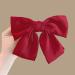 4 Pieces Silky Satin Hair Bows Bow Hair Clips Ribbon Bow Hairpins Bow Hair Pins Bowknot Hair Barrettes Hair Bow Accessories for Women Girls Red and Pink - Buy Online on GoSupps.com
