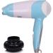 Foldable Lightweight Blow Dryer Ionic Hairdryer Mini Travel Hair Dryer Healthy Hairdryer Fast Drying 1200W 2 Temperatures and 2 Styling Nozzle Lightweight Low Noise Fast Drying Portable Travel Blue - Buy Online on GoSupps.com