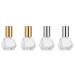 Minkissy Glass Roll-On Bottle Set - 5pcs 8ml Polygonal Roller Bottles with Stainless Steel Ball for Home & Outdoor Use - International Shipping Available - Buy Online on GoSupps.com