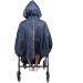 Hooded Wheelchair Rain Cover Nylon Waterproof Soft Reusable Wheelchair Rain Coat Blue Rain Cape Wheelchair Waterproof Poncho Raincoat with Back Slot for Self-propelled Wheelchair - Buy Online on GoSupps.com