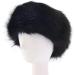 Morechioce Faux Fur Winter Headband for Women - Chic Ear Warmer for Outdoor Skiing & Festive Looks | Black - Buy Online on GoSupps.com
