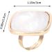 Minkissy Resin Marble Nail Art Ring Palettes 2 Pieces Mini Finger Ring Plates Nail Art Makeup Mixing Palette DIY Colour Boards for Drawing Colour Style 4 - Buy Online on GoSupps.com