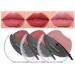 DAGEDA 3 Colors Matte Lipstick Set Matte Velvet Lipstick Lip Shape Lazy Lipstick Long Lasting High Pigmented Non-stick Cup Lip Gloss Waterproof Easy to Color Lipstick Lazy Lip Makeup(Color A)