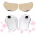 FRCOLOR Plantar Foot Orthotic Inserts - 2 Pairs Transparent Heel Cups for Pronation & Corrective Support | 9x4.5cm - Buy Online on GoSupps.com