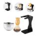 FRCOLOR Shaving Set - 5-Piece Portable Shave Brush Hair Clipper & Cream for Men | International Shipping Available - Buy Online on GoSupps.com