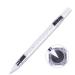 1 piece of dual-ended nail art pen Picker pearl Picker dotting tool silicone head pen with acrylic handle DIY manicure nail art tool nail care products