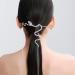 WEBEEDY 2 Pieces Snake Hair Sticks Vintage Tassels Punk Hair Chopsticks Distortion Hairpin Hairstyle Hair Accessories for Women - Buy Online on GoSupps.com