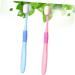 Buy JECOMPRIS 6 STK Children's Toothbrush - Gentle Gum Care & Bristle Oral Care - 1 Pack in 3 Colors for Kids & Adults - Buy Online on GoSupps.com