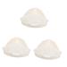 Yardwe 3pcs Rabbit Triangle Toilet Indoor Pet Potty for Dogs Plastic Pet Potty White Abs 25.00X19.00X10.00CMx3pcs Whitex3pcs