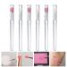 Beavorty Makeup Silicone Lip Brush Set - 6pcs Lidded Lipstick Applicators for Lip Cream & Eyeshadow | International Shipping - Buy Online on GoSupps.com