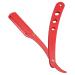Portable Manual Folding Beard Blade Holder - Alloy Straight Edge Hair Cutting Tool in Red - Buy Online on GoSupps.com