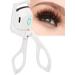 MMSBOG Heated Eyelash Curler Electric Eyelash curlers 2 Heating Modes USB Rechargeable Curling Eye Lashes Long Lasting Ideal Gift for Women (White)