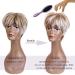 Royalfirst Women's Short Fluffy Wavy Silver White Synthetic Wig - Stylish Durable & Perfect for Any Occasion | International Shipping Available - Buy Online on GoSupps.com