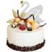 Swan Cake Topper Diy Acrylic Crown Cupcake Topper for Birthday Wedding Party Cake Decorations White - Buy Online on GoSupps.com