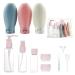 iFutniew Travel Set with Storage Bag Travel Size Empty Liquid Cream Lotion Containers Fine Mist Bottle Squeeze Tube