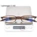Buy Glare Reduction Blue Light Blocking Reading Glasses - 2 Pack (1 Black & 1 Brown) - Flexible Lightweight Portable - Enhance Your Comfort & Eye Health - Buy Online on GoSupps.com