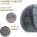 Bath Sponges for Adults Bath Sponge Mesh Pouf Bath Sponge Foam Loofah Sponge (Size : Gray) - Buy Online on GoSupps.com