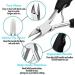 Professional Toe Nail Clippers for Thick Nails - Stainless Steel Ingrown Toenail Tool for Men, Women, and Seniors - Fingernail Clippers Set in Black - Buy Online on GoSupps.com