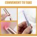 3-Piece Lip Wiping Brush Lip Mixing Brush with Cap Professional Lipstick Brush Reusable Spot Concealer Brush for Women Girls (Purple Pink and - Buy Online on GoSupps.com
