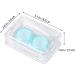 Milisten Contact Lens Travel Kit - Yellow Blue Case with Tweezers & Solution Bottle for Women & Girls | International Shipping - Buy Online on GoSupps.com