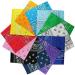 Beelooom 18Pc Men and Women Multifunctional Scarf Printed Headscarf Handkerchief Turban Hair Band Dust Mask (Random Color) - Buy Online on GoSupps.com
