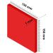 Notlok Safety Work Fire Protection Sign - 20pcs DIN EN ISO 7010 Fire Extinguisher PVC Plate with Foam Adhesive - 15x15 cm - Buy Online on GoSupps.com