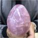 Natural Pink Rose Quartz Dragon Egg Crystal Specimen Quartz Crystal Egg 1pc kaixun (Size : 600g) - Buy Online on GoSupps.com