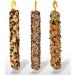 Double Pack 2x Hamster Rabbits Sticks Food SESAME SEEDS Flavor 115g Guinea Pig Rat Mouse Gerbil Rodents Animal Pet Vegetable Foods Treats Snacks with Hooks - Buy Online on GoSupps.com