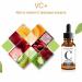 Organic Vitamin C Serum for Face - Anti Aging Brightening Serum with Hyaluronic Acid for Dark Spot Correction, Fine Lines & Wrinkles - Anti Wrinkle, Dark Circles, Age Spots, Pore Cleanser, Acne Scars - Buy Online on GoSupps.com
